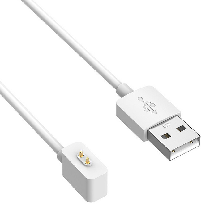림스테일 샤오미 미밴드 충전케이블 1m, 화이트, 1개