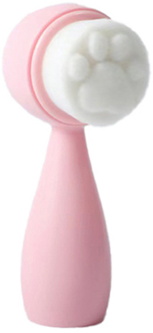 딥톡 실리콘 미세모 세안 클렌징 브러쉬 DT0338, 1개, 핑크