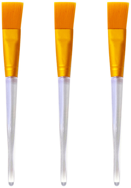월드크린 미세 페인트붓 골드, 3개