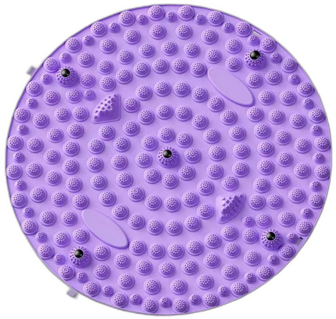 비투윈 발 마사지 시원한 발지압매트 55cm, 1개, 퍼플