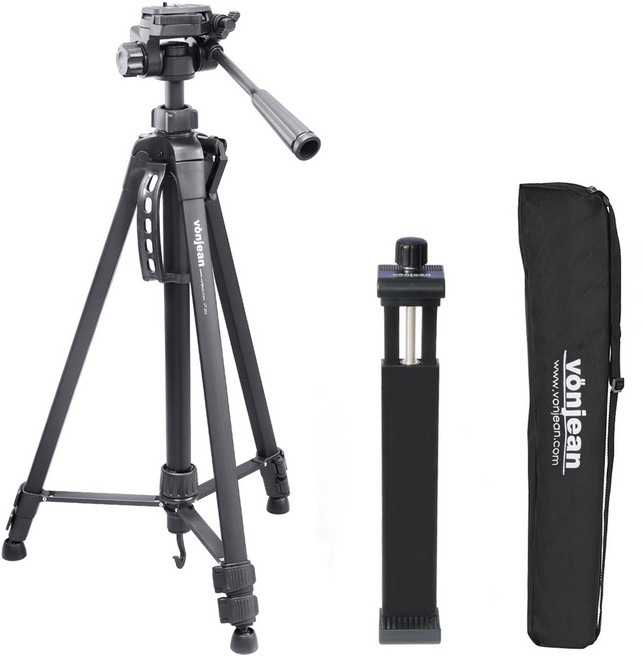 본젠 태블릿 아이패드 카메라 삼각대 세트, 1세트, VT-356T