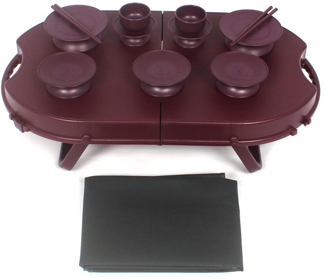 색동다리 PP 휴대용 제기 13종 세트, 1세트