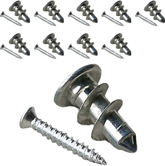 윈도우드레스 석고보드용 앙카 + 피스 세트, 10세트