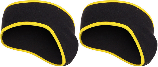 투그램플러스 스포츠 보온 헤어밴드, 13 블랙옐로우, 2개