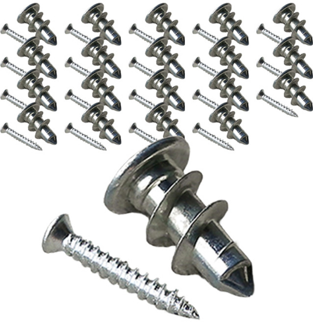 윈도우드레스 석고보드용 앙카 + 피스 세트, 20세트