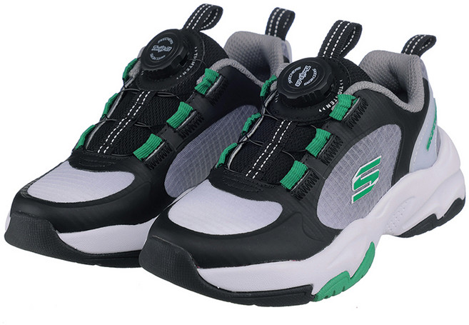 스케쳐스 남아용 레트로 테크 운동화 SK0BPCDY021