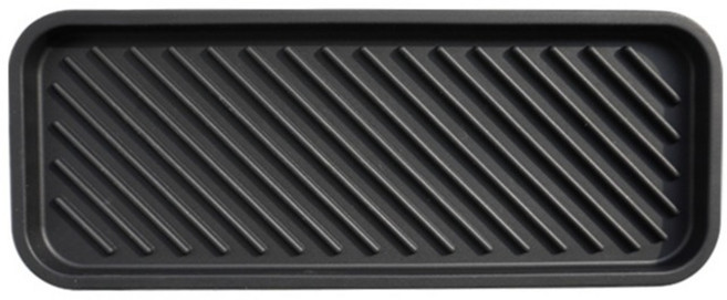 지리즈 식기 건조 실리콘 매트, 1단, 블랙, 1개