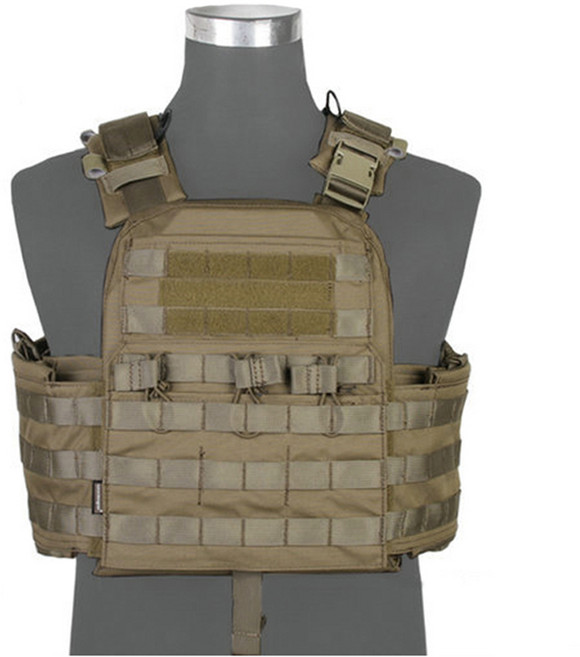 emersongear CP 風格戰術背心, 狼棕色, 1個