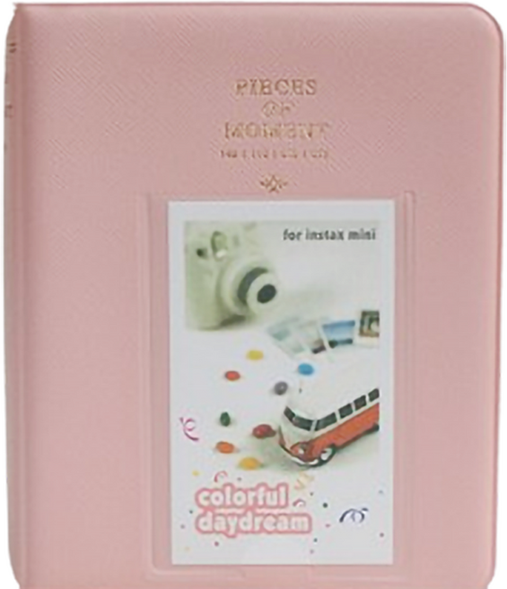 라벤티아 기념일 포토 미니 폴라로이드 앨범, 핑크, 16매