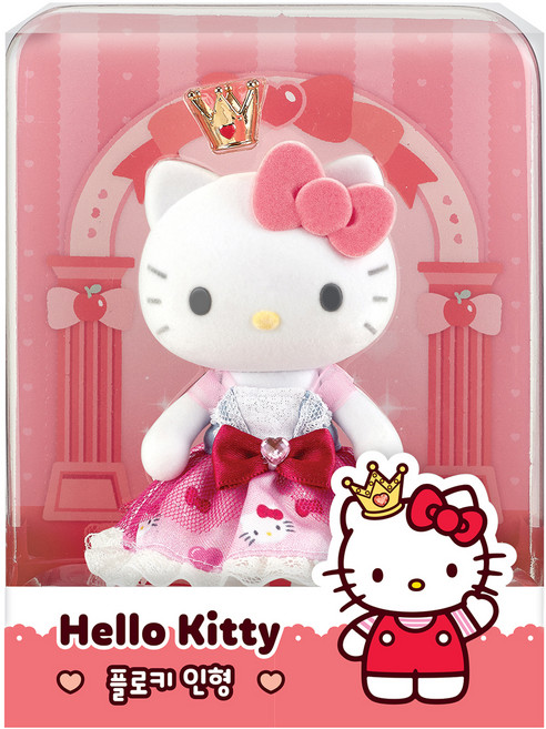 주영 산리오 헬로키티 플로키 인형, 140mm, 혼합색상, 1개