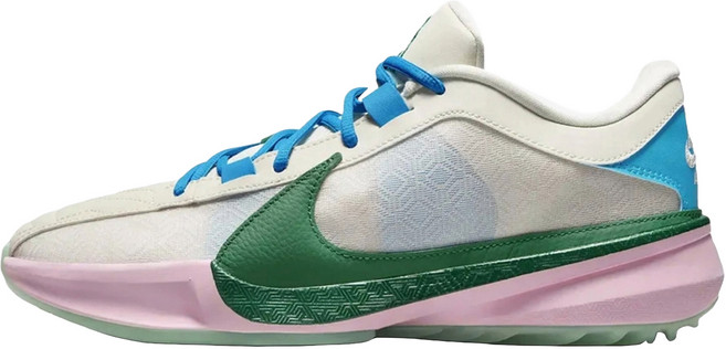 NIKE 耐吉 男款Zoom Freak 5籃球鞋 DX4985-100