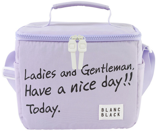 블랑블랙 뉴데이브 보온보냉 도시락 가방 6L, 라벤더, 라벤더, 1개