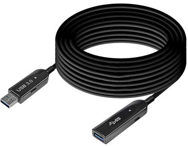 랜스타 usb 연장 케이블 리피터 AOC 3.0 지원 연장선, 5m, 1개