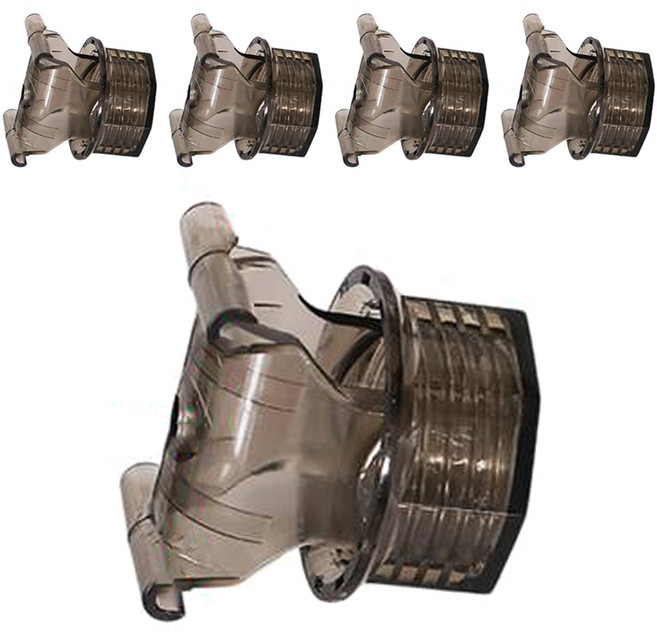 퍼스트리빙 기둥식 식기건조대 고정 클램프, 그레이, 5개