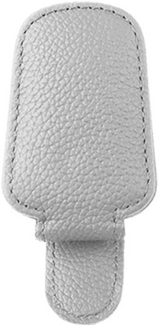 벤오토 플랫 차량용 선바이저 클립, 그레이, 1개