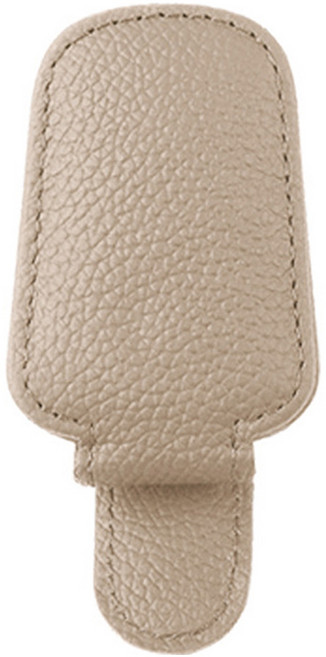 벤오토 플랫 차량용 선바이저 클립, 베이지, 1개