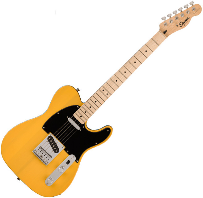 스콰이어 Sonic Telecaster MN BPG 일렉기타, 037-3453-550, Butterscotch Blonde, 1개