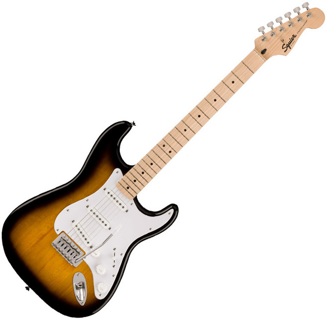 스콰이어 Sonic Stratocaster MN WPG 일렉기타, 037-3152-503, 2 Color Sunburst, 1개