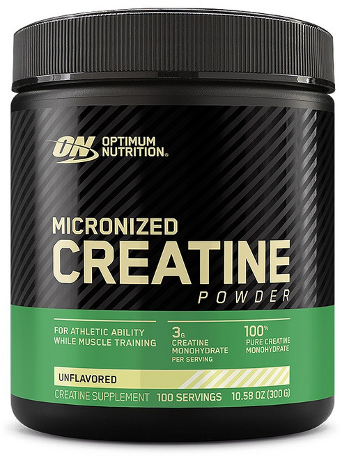 옵티멈뉴트리션 마이크로나이즈드 크레아틴 파우더, 300g, 1개