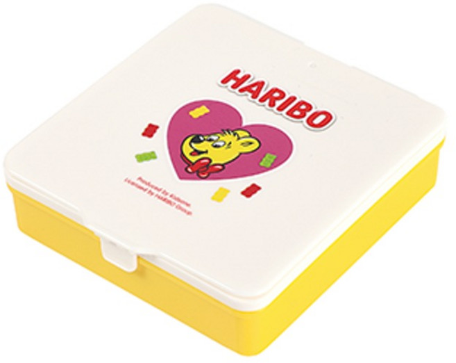 하리보 치즈 컷팅 케이스, 옐로우, 1개