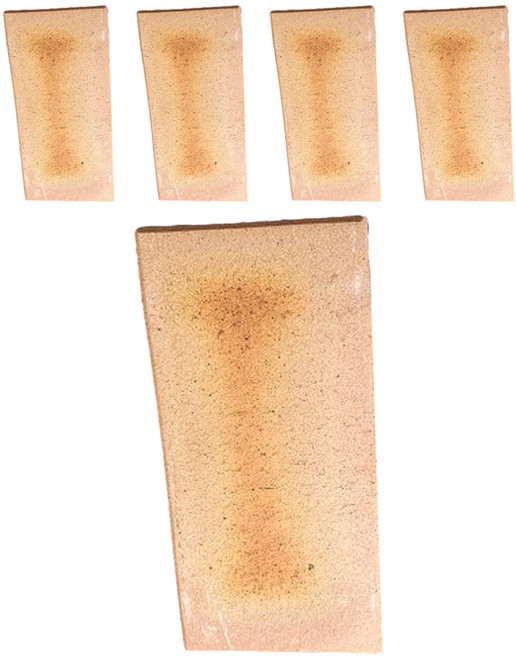 WITH블럭 고강도 황토 보도 벽돌, 아이보리 투톤, 5개
