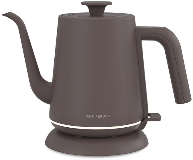 제니퍼룸 무드등 전기 드립포트 브라운 0.8L, JRK-KT0801BR