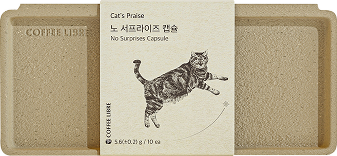 커피리브레 블렌드 노 서프라이즈 캡슐 커피, 5.6g, 1개, 10개입