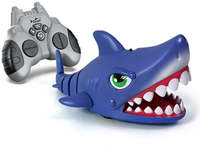 유앤원 크레이지 샤크 RC 장난감, 블루, 1개