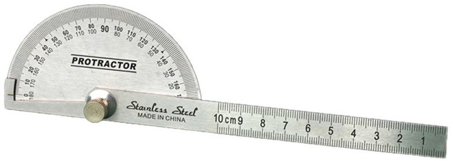 이엑스파워 분도기 10cm EPT-90, 1개