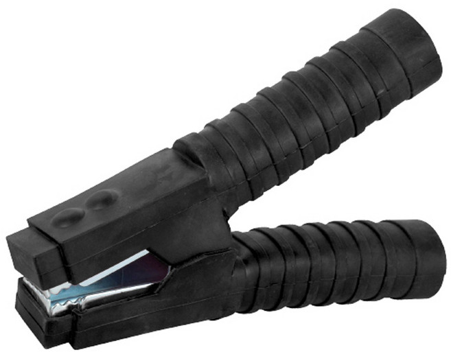 케이디와이 50SQ 점프선 전용 어스클램프 검정 KEL-50, 1개