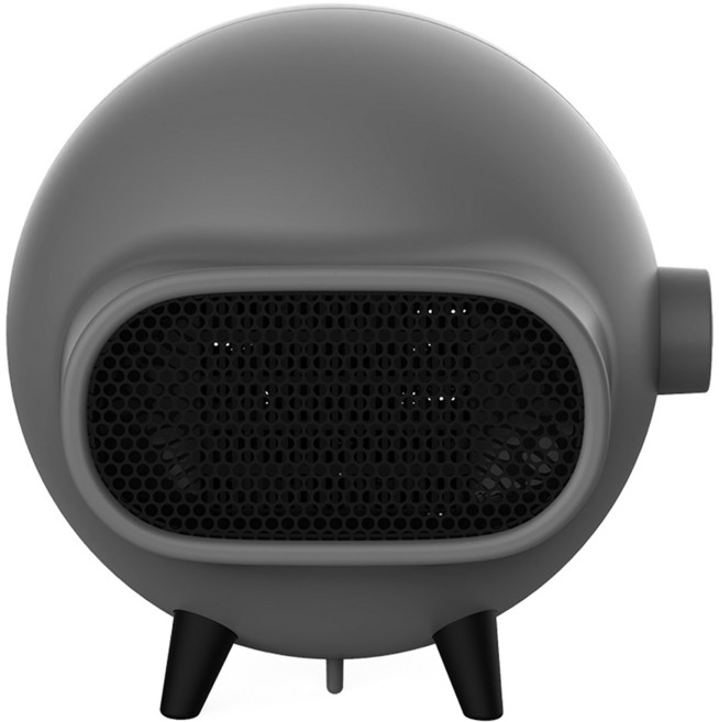 유니맥스 탁상용 그래핀 미니 PTC 전기 온풍기, UMH-9003PG-G, 그레이