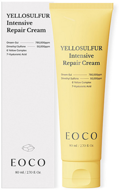 이오코 옐로설퍼 인텐시브 리페어 크림, 1개, 80ml