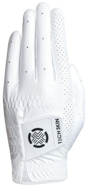 테크스킨 여성용 플렉스 핏 골프장갑 왼손용, 화이트, 1개
