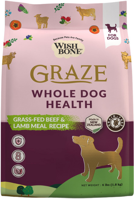 WISHBONE 전연령 독 건식사료, 1.8kg, 소, 1개