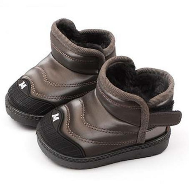 Luluche 兒童W縫線雪靴 BW050