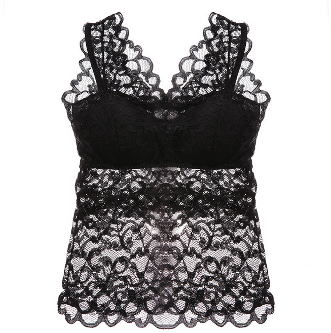 글램공감 하모니 레이스 노와이어 브라 캡 런닝