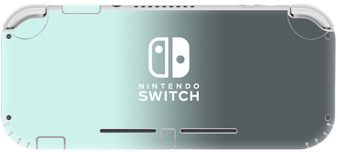 데이소이 심플 닌텐도 스위치 라이트 스킨 스티커, 20 투톤 스카이그레이, 1개