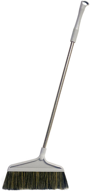 월드크린 돈모 스탠드 빗자루, 1개, 그레이