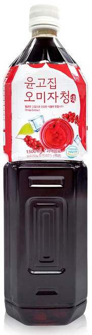 윤고집 오미자청, 1개, 1.5L