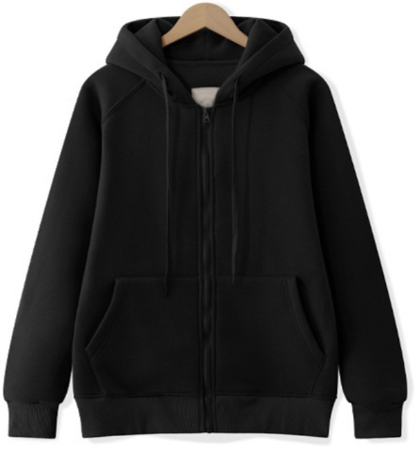 엠엔씨 남녀공용 빅사이즈 기모 후드집업 MDHD540TA