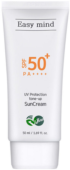 이지마인드 자작나무 무기자차 톤업 비건 선크림 SPF50+ PA++++, 1개, 50ml