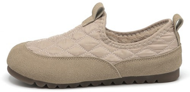 잭앤질 여성용 부드러운 털안감 패딩 로퍼 JD4702