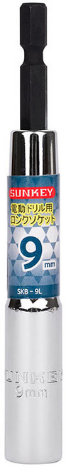 썬키 롱비트소켓 9mm SKB-9L, 1개