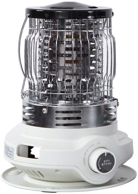 신일 휴대용 캠핑 부탄 가스 난로 아이보리, SCG-G110BF