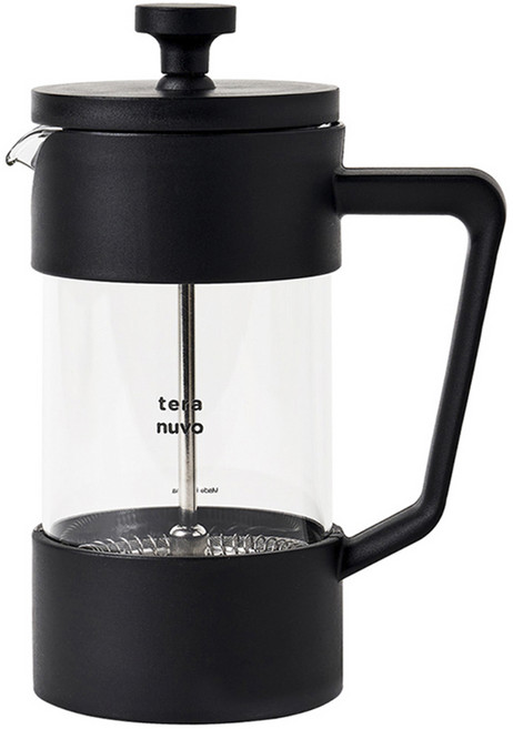 테라누보 프렌치프레스 커피메이커 350ml, Black, 1개