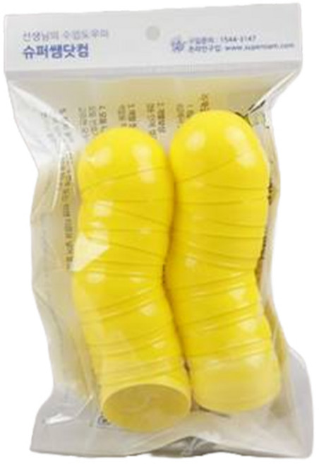 슈퍼쌤 뽑기용 원형캡슐 14p, 노랑, 1개