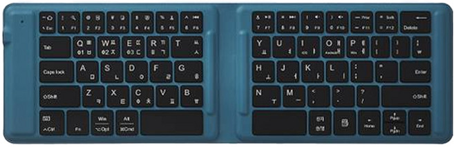 퓨전에프엔씨 포켓몬스터 멀티 페어링 블루투스 무선 접이식 키보드, JAMMANBO, PK602B, 제조사축