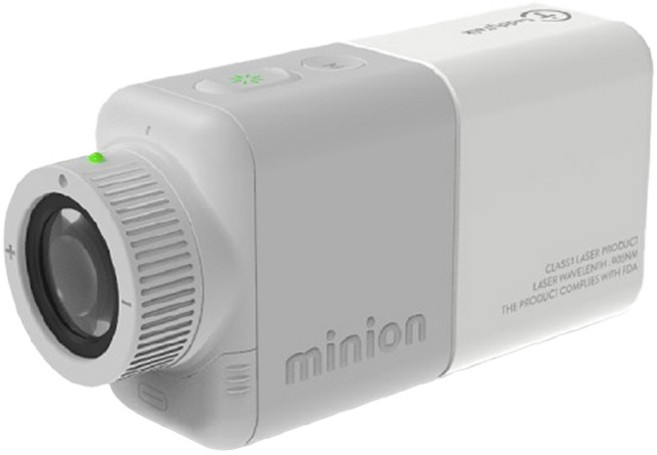 캐디톡 미니온 골프 거리측정기, 그레이 + 화이트, 1개