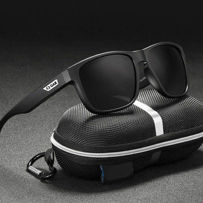 오클랜즈 스포츠 패션 보잉 편광 선글라스 KD109, C1 무광블랙프레임 + 블랙렌즈, 1개