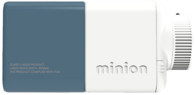 캐디톡 미니온 골프 거리측정기, 화이트 + 블루, 1개